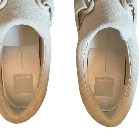 Dolce Vita Jhax Platform Loafer Sneaker Suede Size 8 - Picture 8 of 11